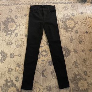 BNWT J brand high rise maria black skinny jeans in vanity size 26